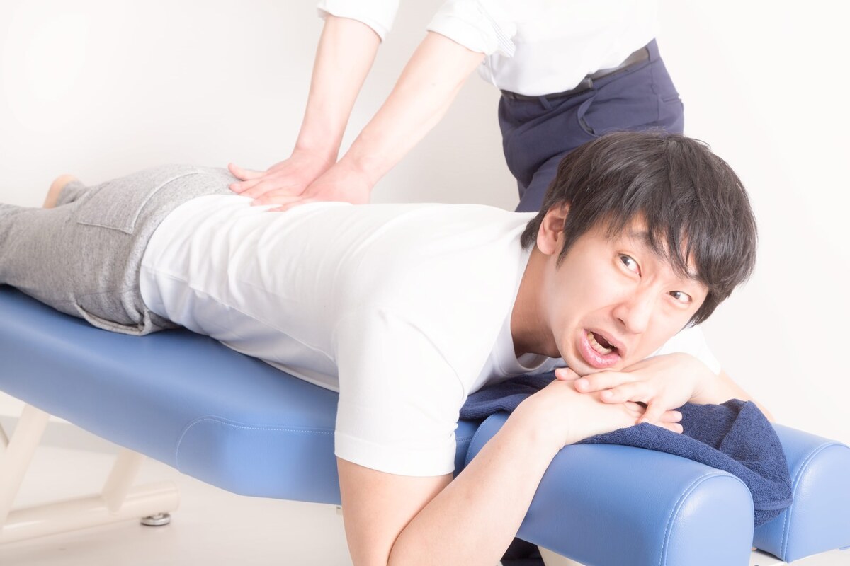 骨盤まわりへの整体施術